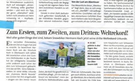 Pressebericht Kleine Zeitung Juli 2015