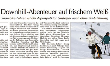 Pressebericht Straubinger Tagblatt Januar 2015